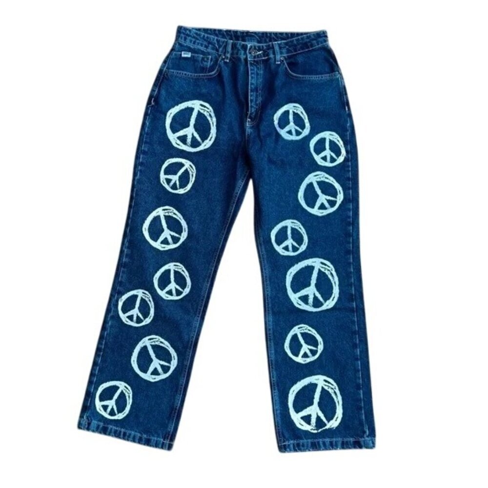 The Ragged Priest Peace Sign Jeans - Picture 6 of 8